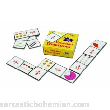 Learning Advantage 7852 Fraction Dominoes Card